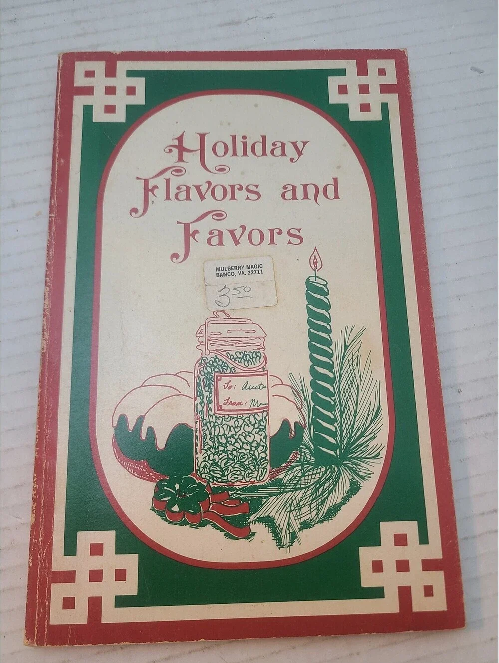 Lot of 3 Vintage Cookbooks - Rice Recipes, Southern Vegetable, Holiday Flavors